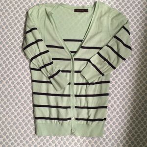The Limited Striped Cardigan